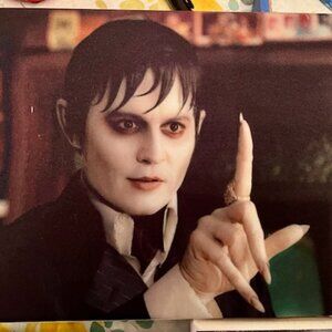Johnny Depp 8 x 10 canvas ass Barnabus Collins